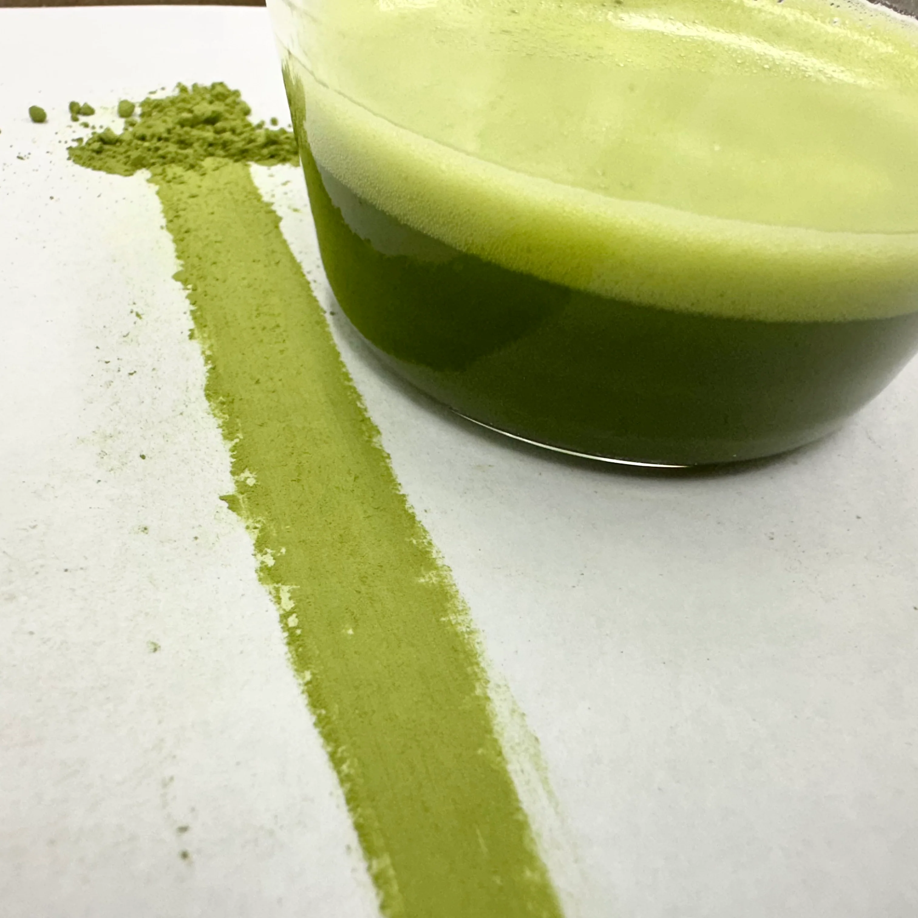 #0904.S1 Chakouan: Ureshino Kamairi Tea Leaf Matcha Standard Barista Grade 嬉野産釜炒り抹茶 (H1545) - Image 7