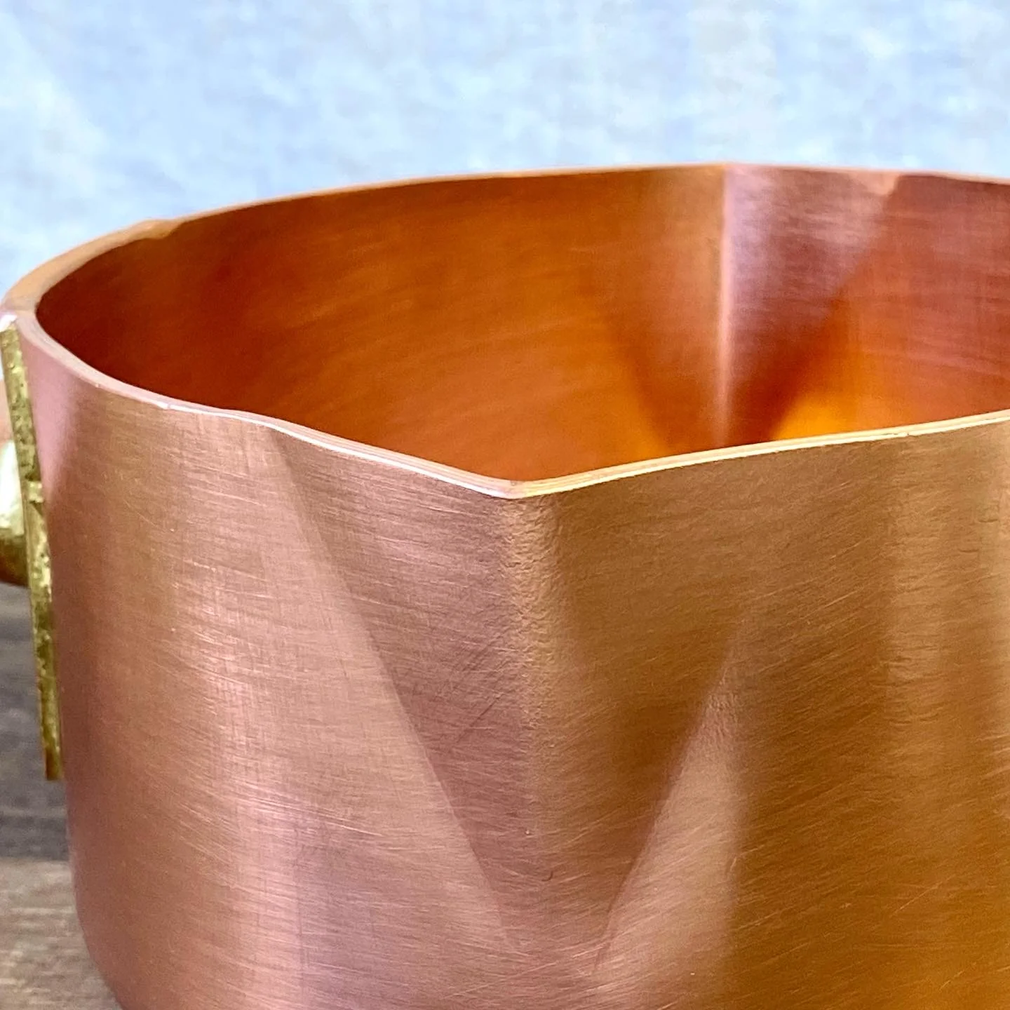 Bronze Sauce Pan 銅両口片手鍋 - Image 2