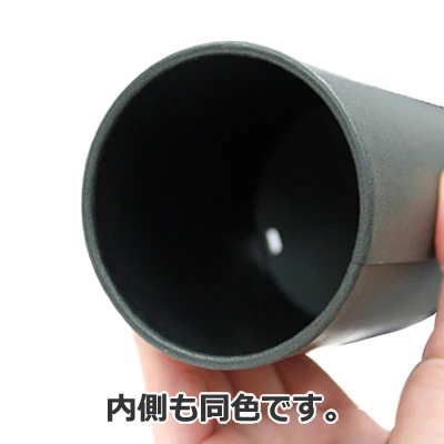 16338: Black Cylindrical Paper Canister 67 x 103 mm - Image 4