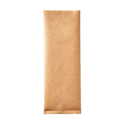 50661: Matcha Bags, Craft Brown Flat Bags for Samples (55x150 mm) - Image 2
