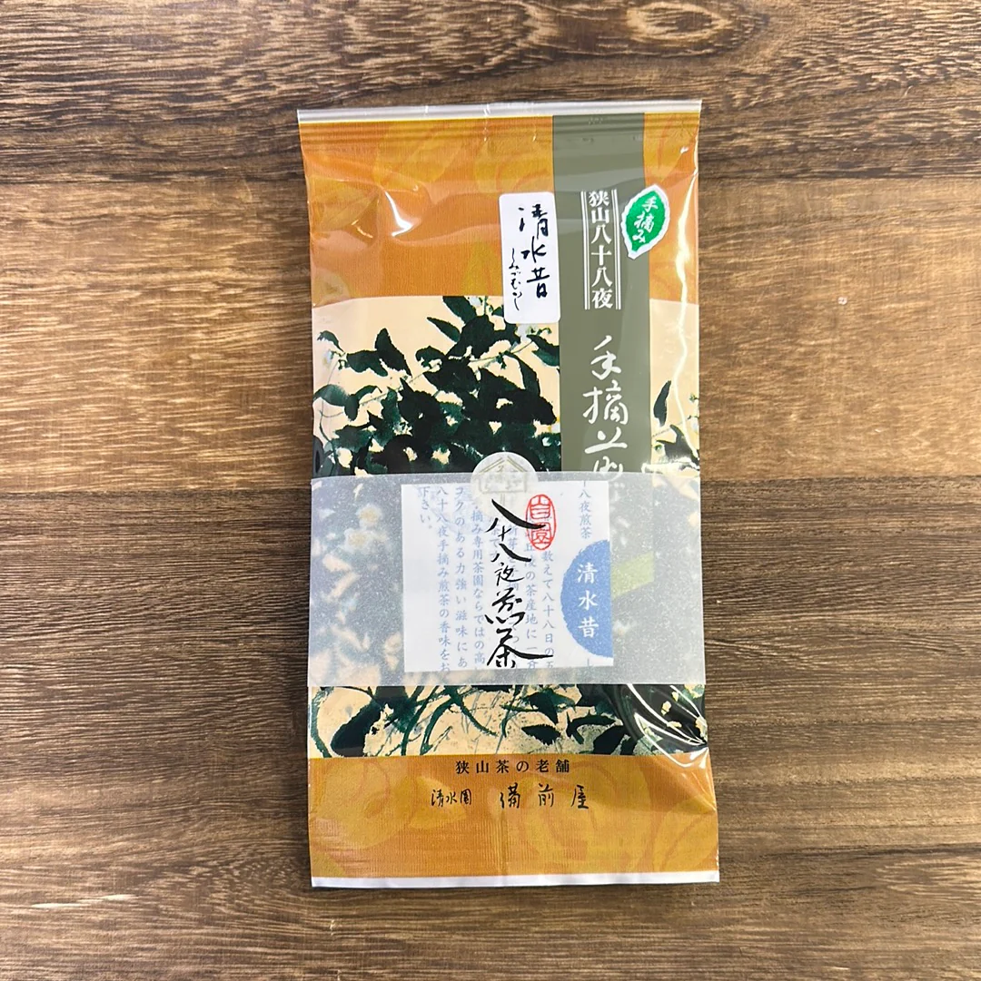 PREORDER available in May 🍵 2026 #0247.S2 Bizenya: #07 Shimizu Mukashi Blend - Handpicked Sayama Ichoucha Sencha 手摘み萎凋香煎茶 清水昔