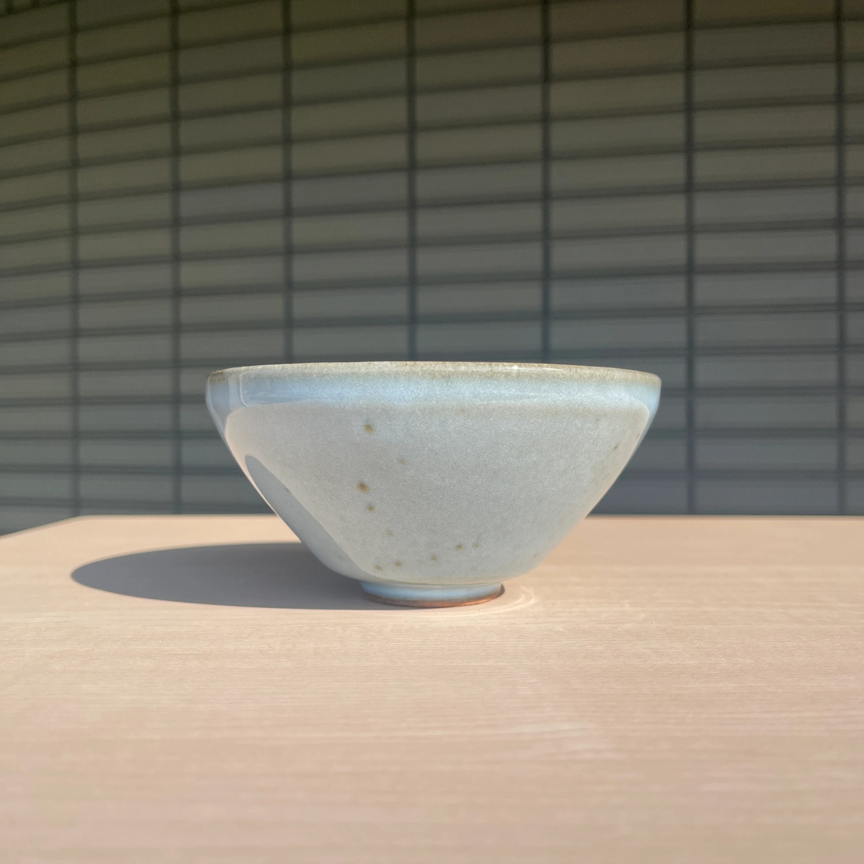 Blue Hagi Natsume Matcha Bowl - Image 2