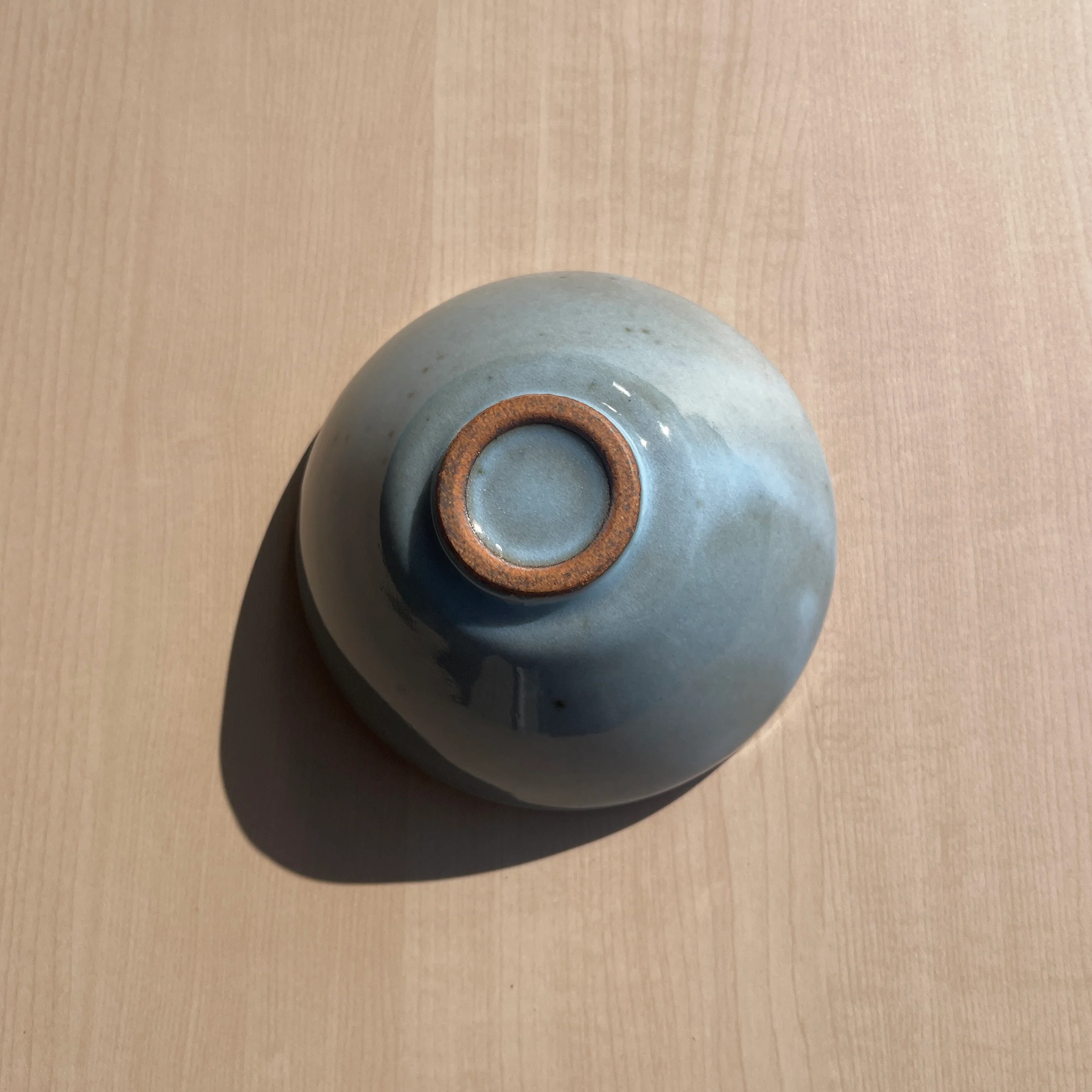 Blue Hagi Natsume Matcha Bowl - Image 4