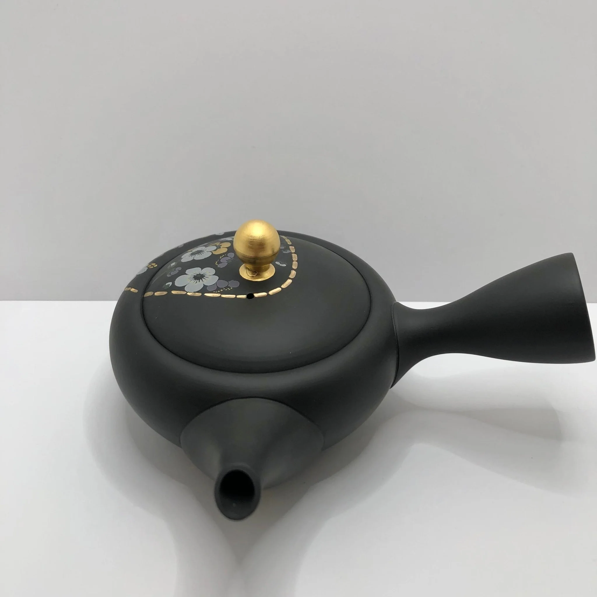 Shouhou Kiln: Tokoname Kyusu Golden Sakura 250 ml 金彩桜/昭萠 - Image 2