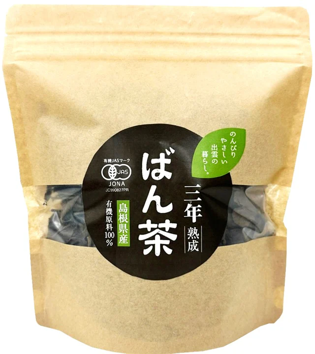 #0155.S4 Chasandai: Shimane-grown Organic Sannen Bancha (Roasted Unrolled Green Tea Leaves), 3-year aged - Image 2