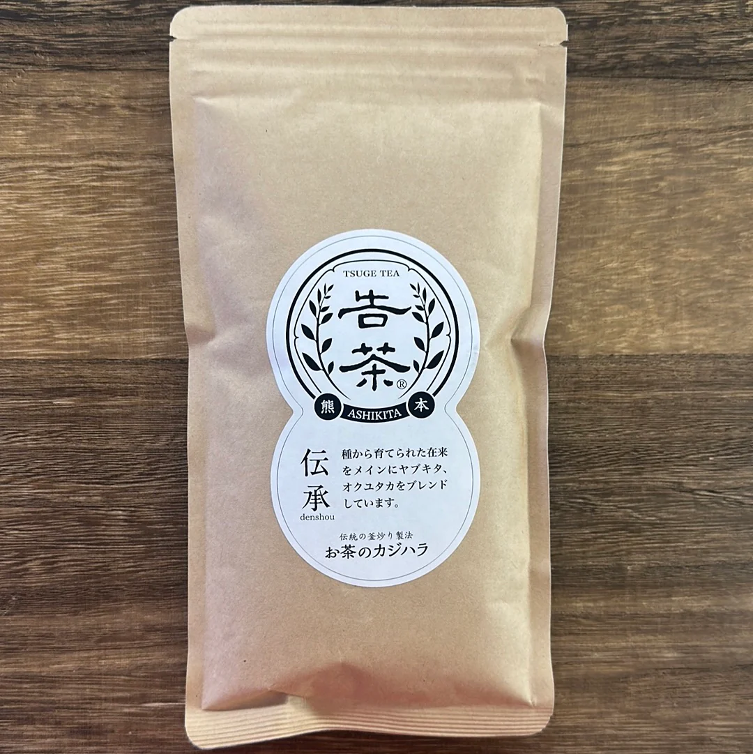 PREORDER available late May 🍵 2026 #0351.K5 Kajihara Tea Garden #02: Densho, Kamairicha Green Tea from Kumamoto 伝承 釜炒り茶