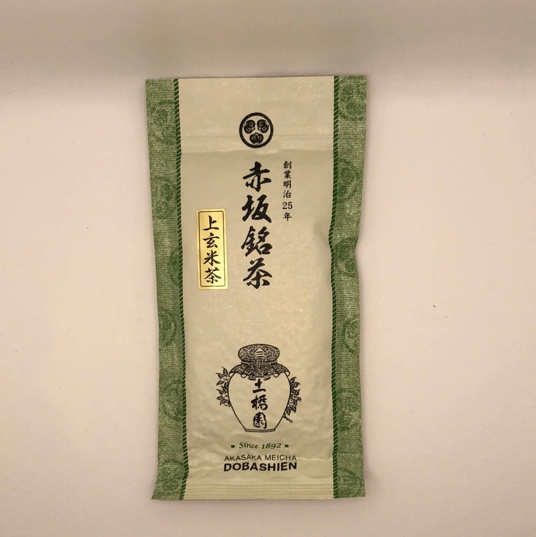#0209.S5 Dobashien Tea #16: Kakegawa Series: Superior Spring Fukamushi Genmaicha from Shizuoka 上玄米茶 - Image 2
