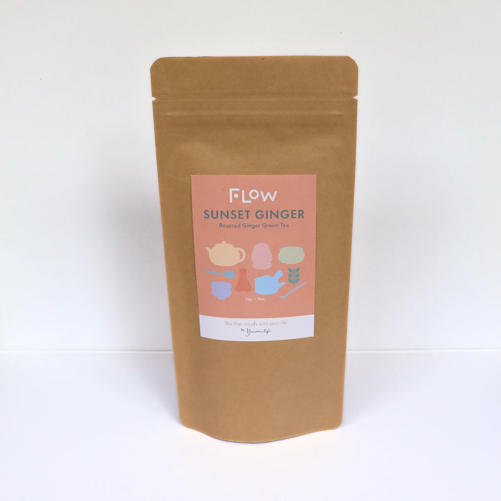 #1021.TX Flow - Sunset Ginger / Ginger Kuki-Hojicha
