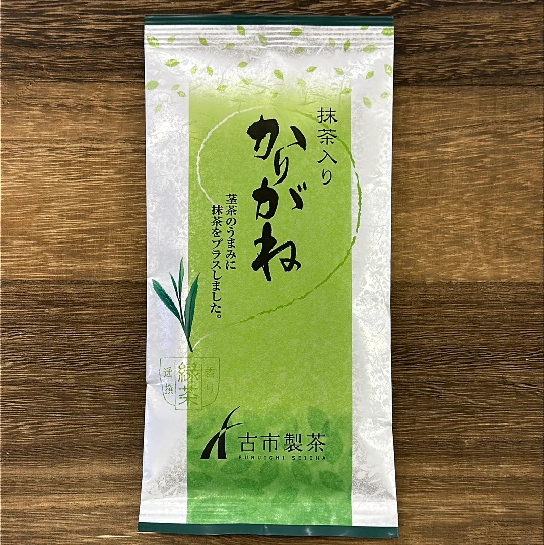 #0299.K2 Furuichi Seicha: #14 Karigane Kukicha with Uji Matcha 宇治抹茶入り雁金 (100g) - Image 6