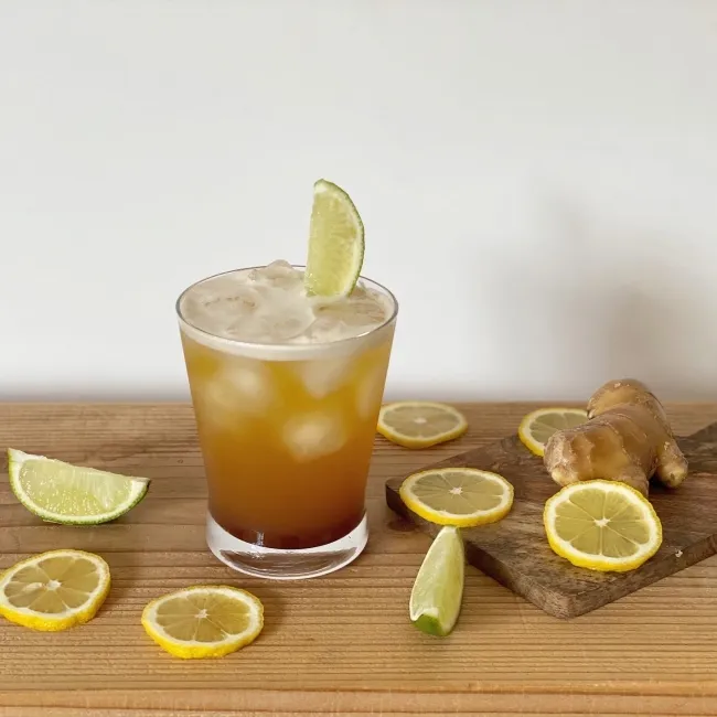 Horiuchi Fruit Farm: Lemon Ginger Syrup ジンジャーシロップ れもん: Best by 06/2026 - Image 2