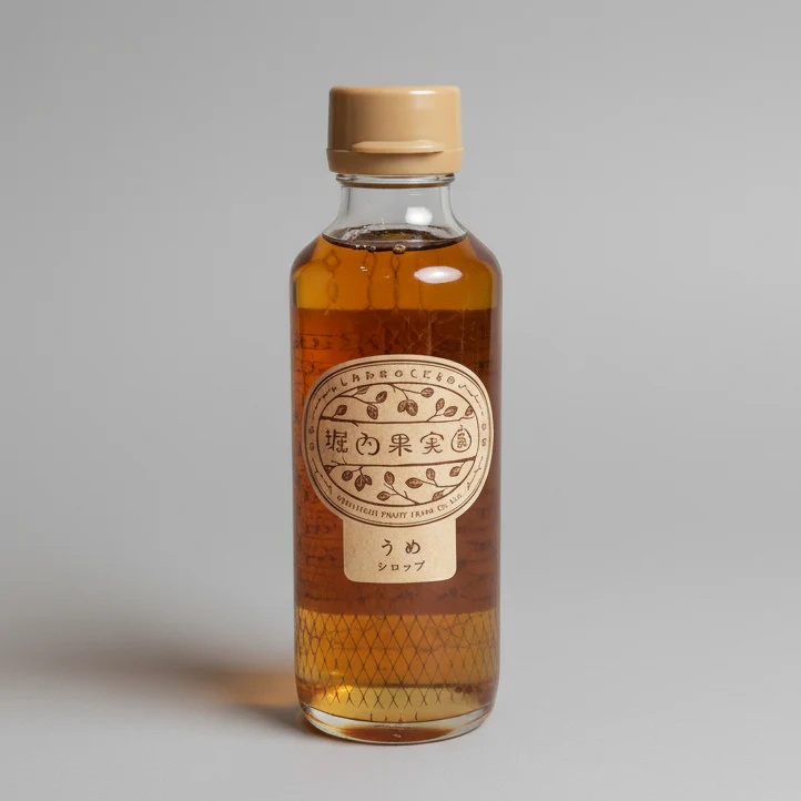 Horiuchi Fruit Farm: Ume Syrup (Japanese Plum) : Best by 06/2026