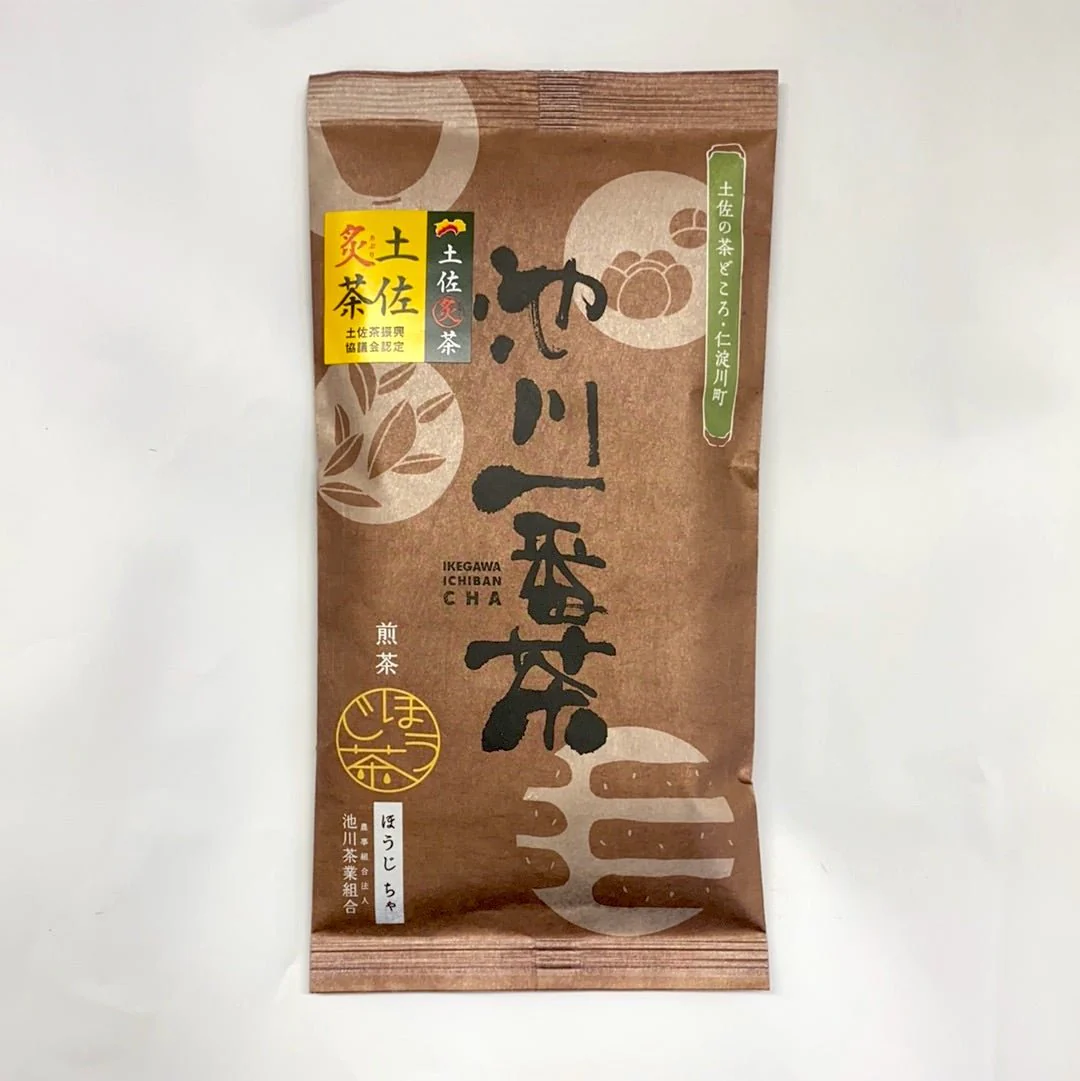 #0592.K4 Ikegawa Tea Farm Coop: Spring First Flush Kochi Hojicha (Dark Roasted Sencha), Tosa Aburicha 池川一番茶[土佐炙茶] - Image 2