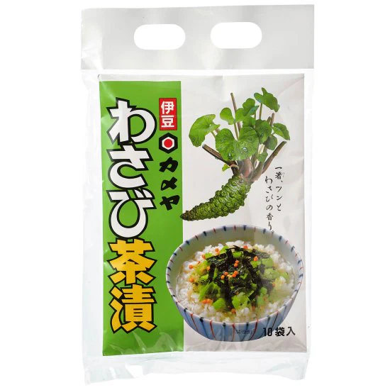 Kameya Foods: Farm Direct Wasabi Chazuke - Seasoning for Rice Tea Soup - Image 4