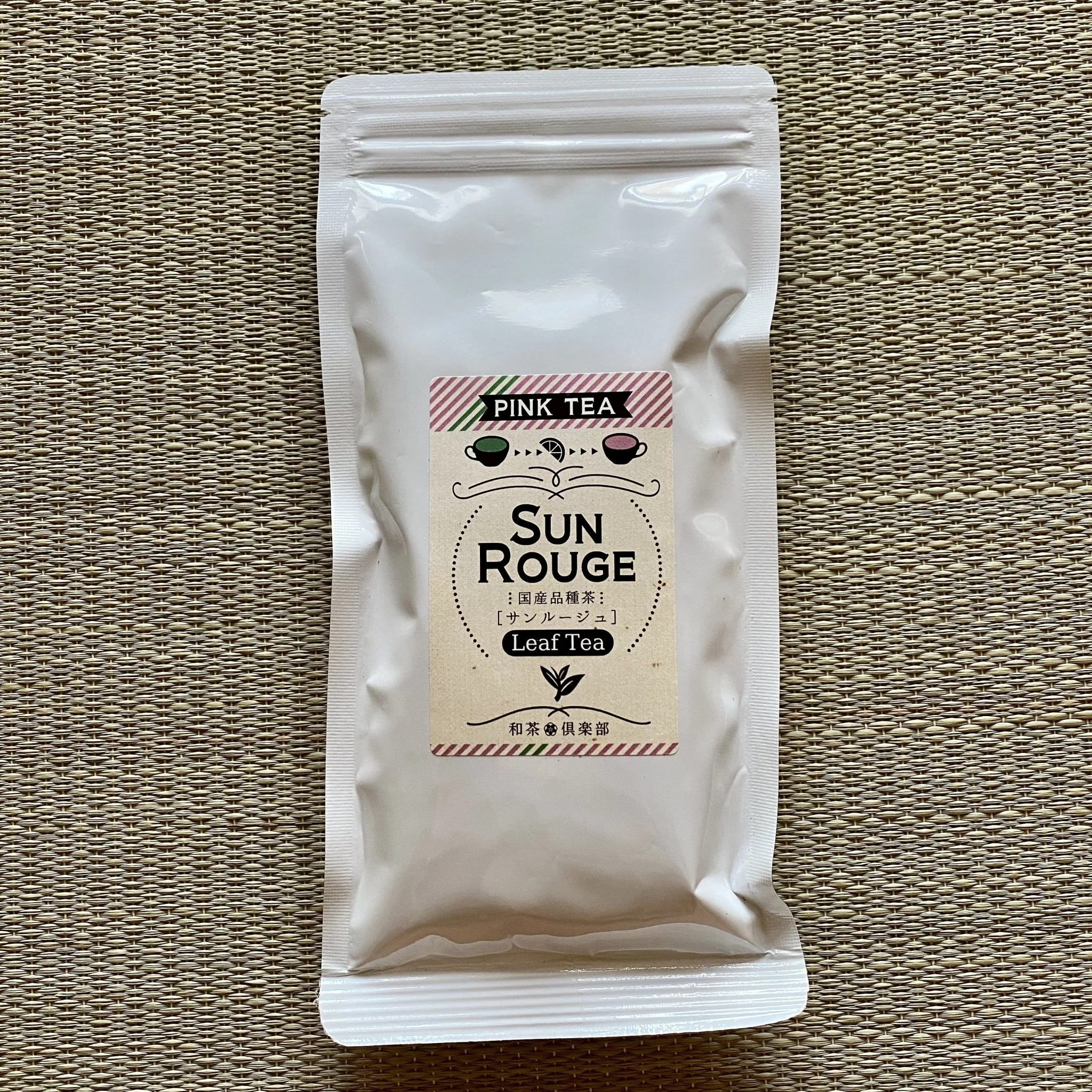 #0388.S5 Kanes Tea Factory: The Rising Sun, Single Cultivar Sun-Rouge Green Tea サンルージュ