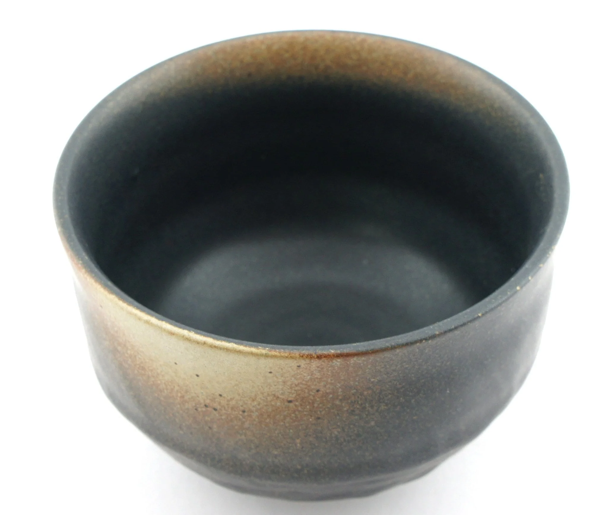 Kizoku Club: Black Bizen-yaki Mini Matcha Bowl - Image 6