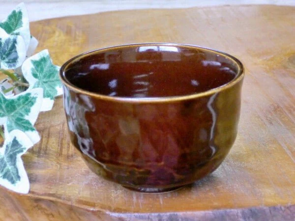 Kizoku Club: Red-Brown Mini Matcha Bowl - Image 5
