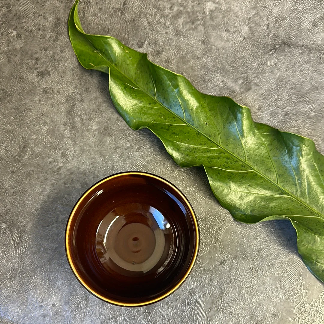 Kizoku Club: Red-Brown Mini Matcha Bowl - Image 7