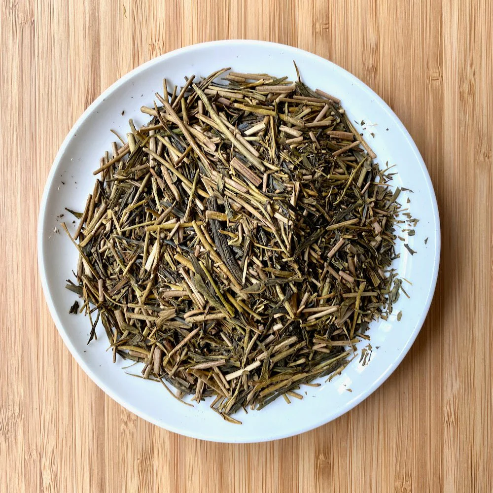 PREORDER available May 🍵 2026  #0169.S5 Kiyosawa Tea Gardens: Shizuoka Spring Kukihojicha Light Roasted Green Tea Leaf Stems by Farmer Kajiyama Yukako - Image 2