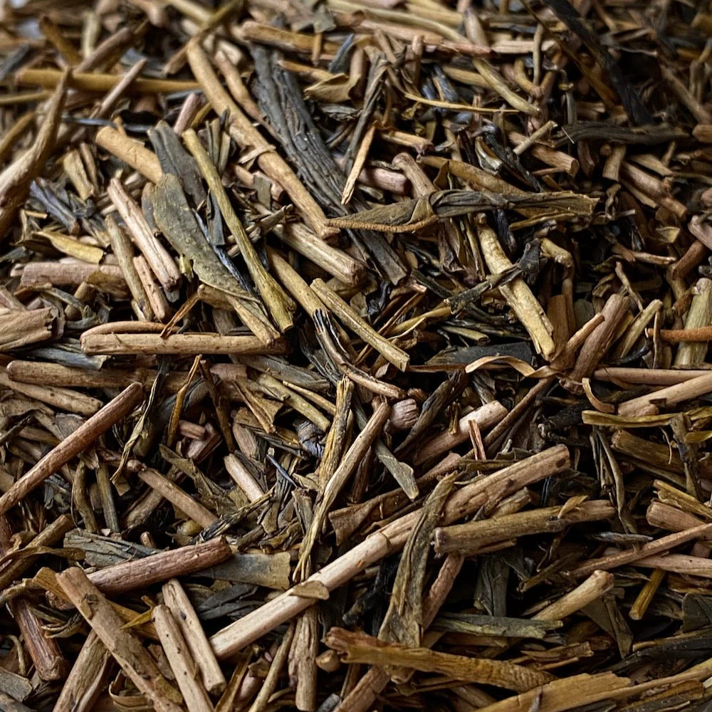 PREORDER available May 🍵 2026  #0169.S5 Kiyosawa Tea Gardens: Shizuoka Spring Kukihojicha Light Roasted Green Tea Leaf Stems by Farmer Kajiyama Yukako - Image 4