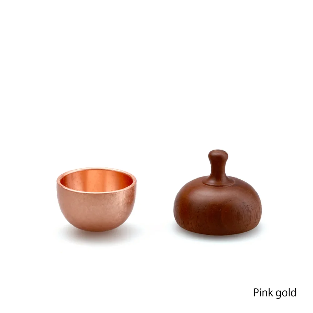 KUON - Madoka Series - Dongurin Mini Singing Bell Bowl - Copper/Pink Gold Color - Image 6