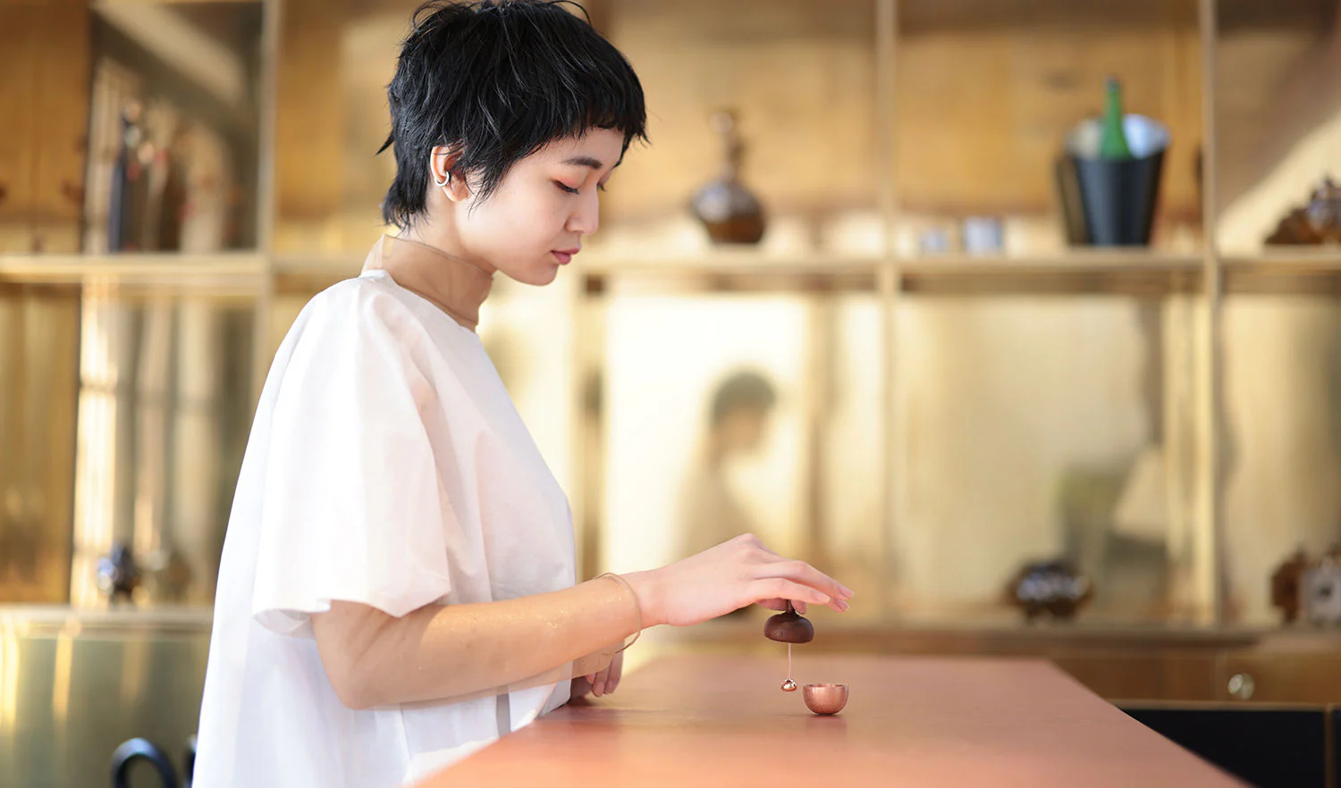KUON - Madoka Series - Dongurin Mini Singing Bell Bowl - Gold Color - Image 10