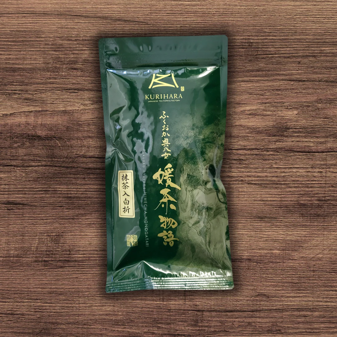 PREORDER available in June 🍵 2026 #0075.F2 Kurihara Tea: Shiraore Stem Tea Infused with Matcha 抹茶入り白折 - Image 3