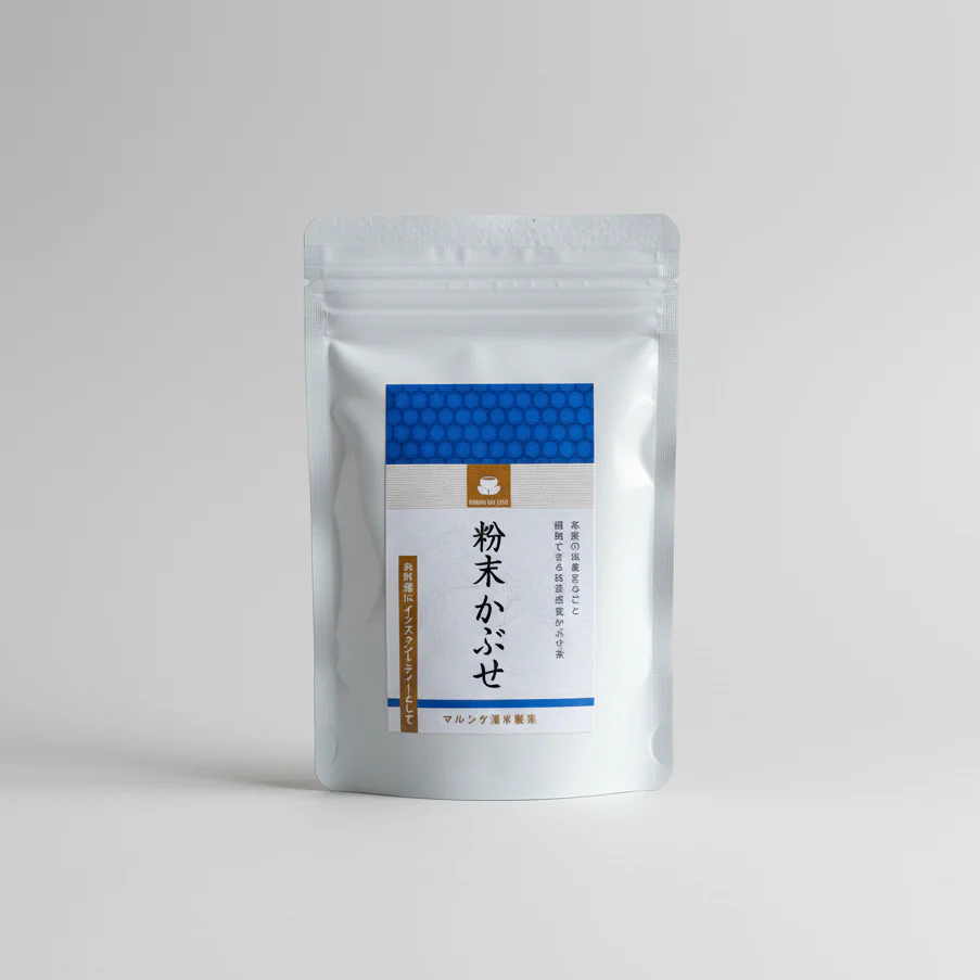 Marushige Shimizu Tea Farm: Kabusecha Green Tea Powder 粉末かぶせ - Image 2
