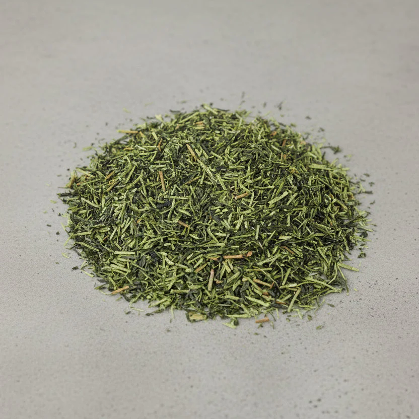 PREORDER available in June 2026 #0461.M1 Marushige Shimizu Tea Farm: Karigane Leaf Stem Green Tea from Mie かりがね - Image 2