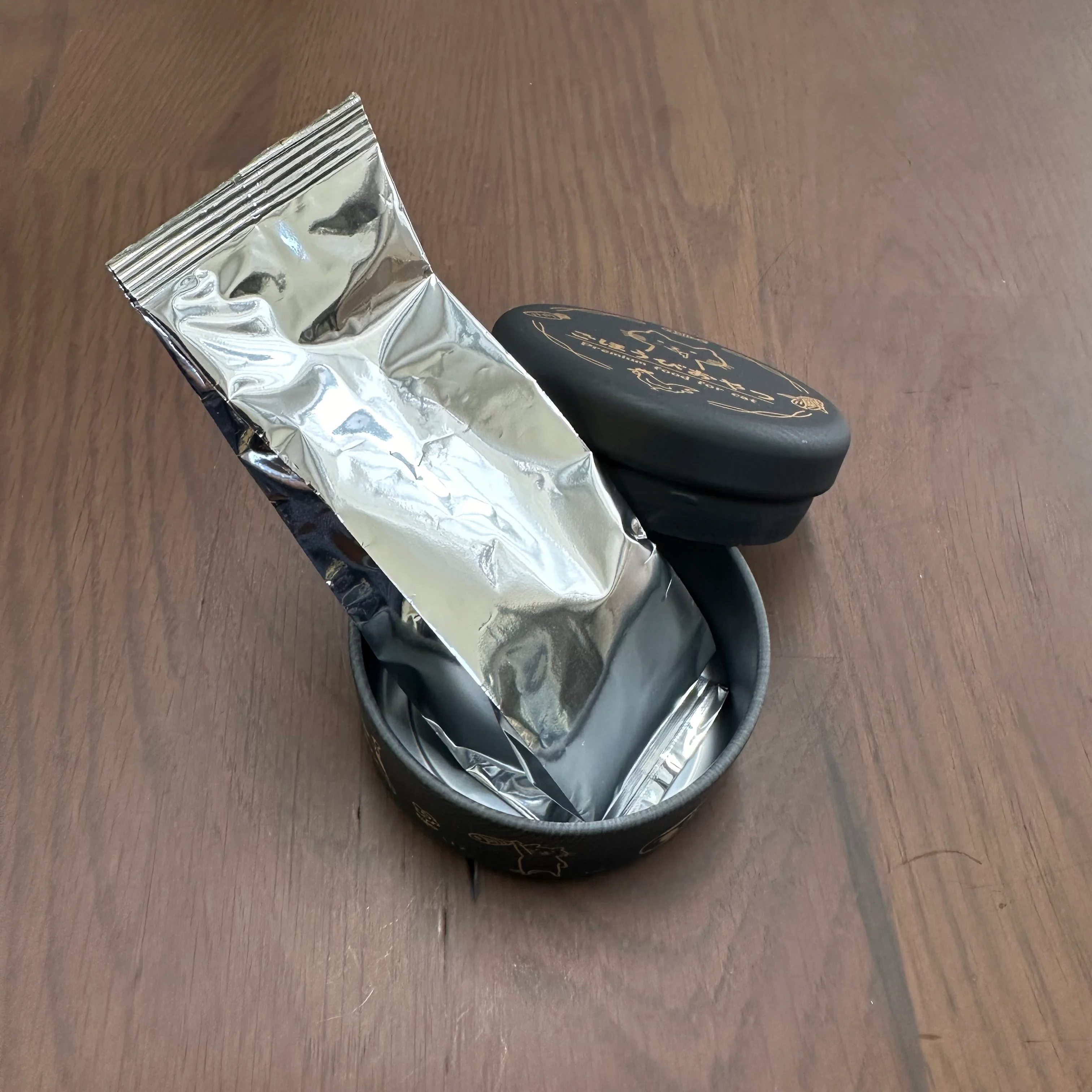 10808: Matcha Bags, Aluminum Foil Gusset-style (150 mm length, 30-50g matcha, procured in 1-2 weeks if not in stock) - Image 3