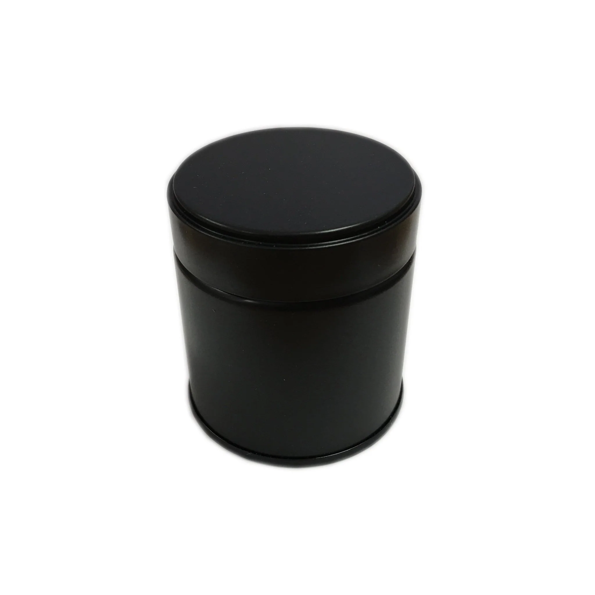 Preorder (3-6 months lead time) Matcha Tea Can, Black Screw Top 抹茶スクリュー缶(カールタイプ)、黒 - Image 4