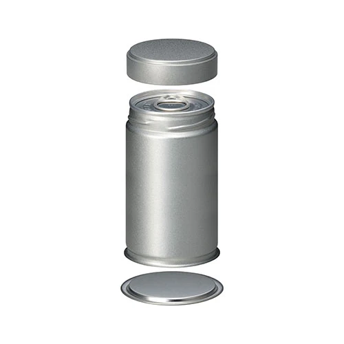 Tea Can, Silver Pull Top (Tin-plated steel, 80g) - Image 2
