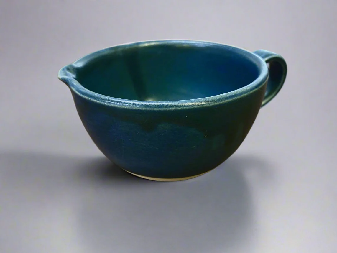 Mino Bunzan Kiln (Y1025): Yuzamashi / Matcha Mug Cup (280 ml) - Image 3