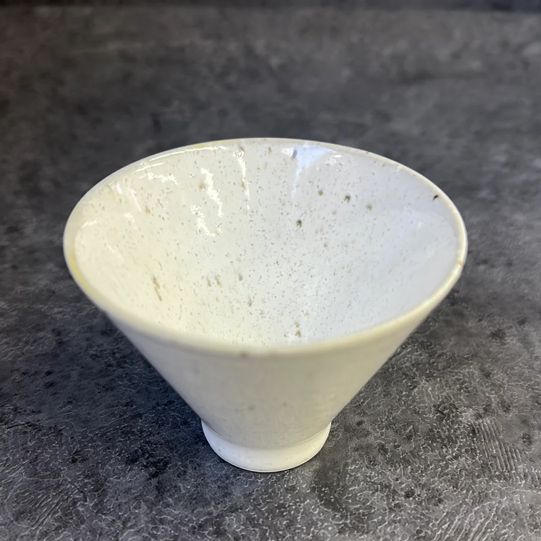 Minoyaki Cone Shaped Cup (White, 120 ml) - Image 2