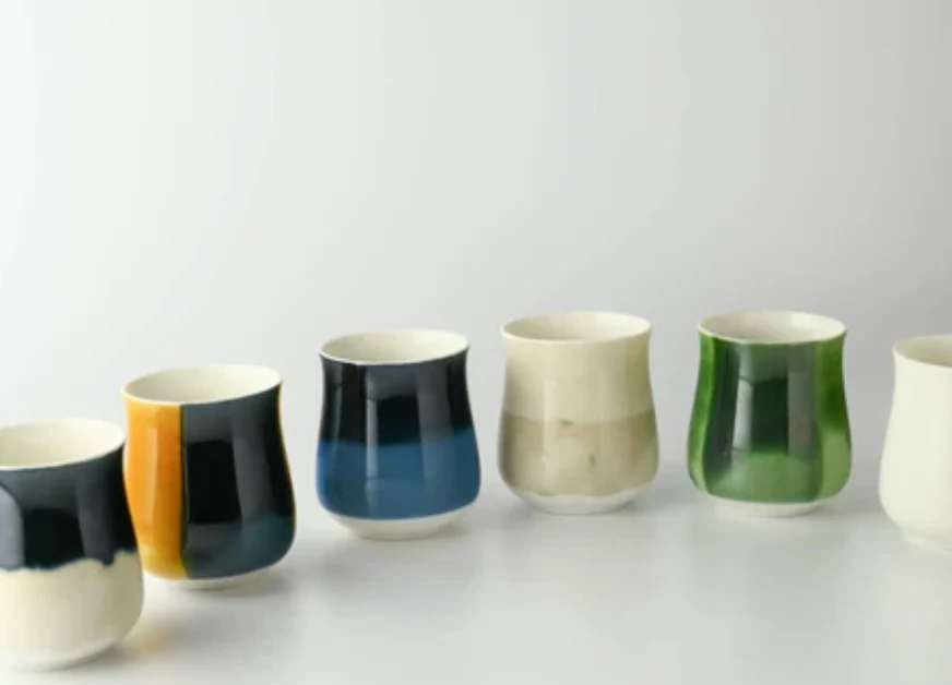 Miyama Minoyaki Oval Cup (Ink Blue) ポット（インクブルー） - Image 11