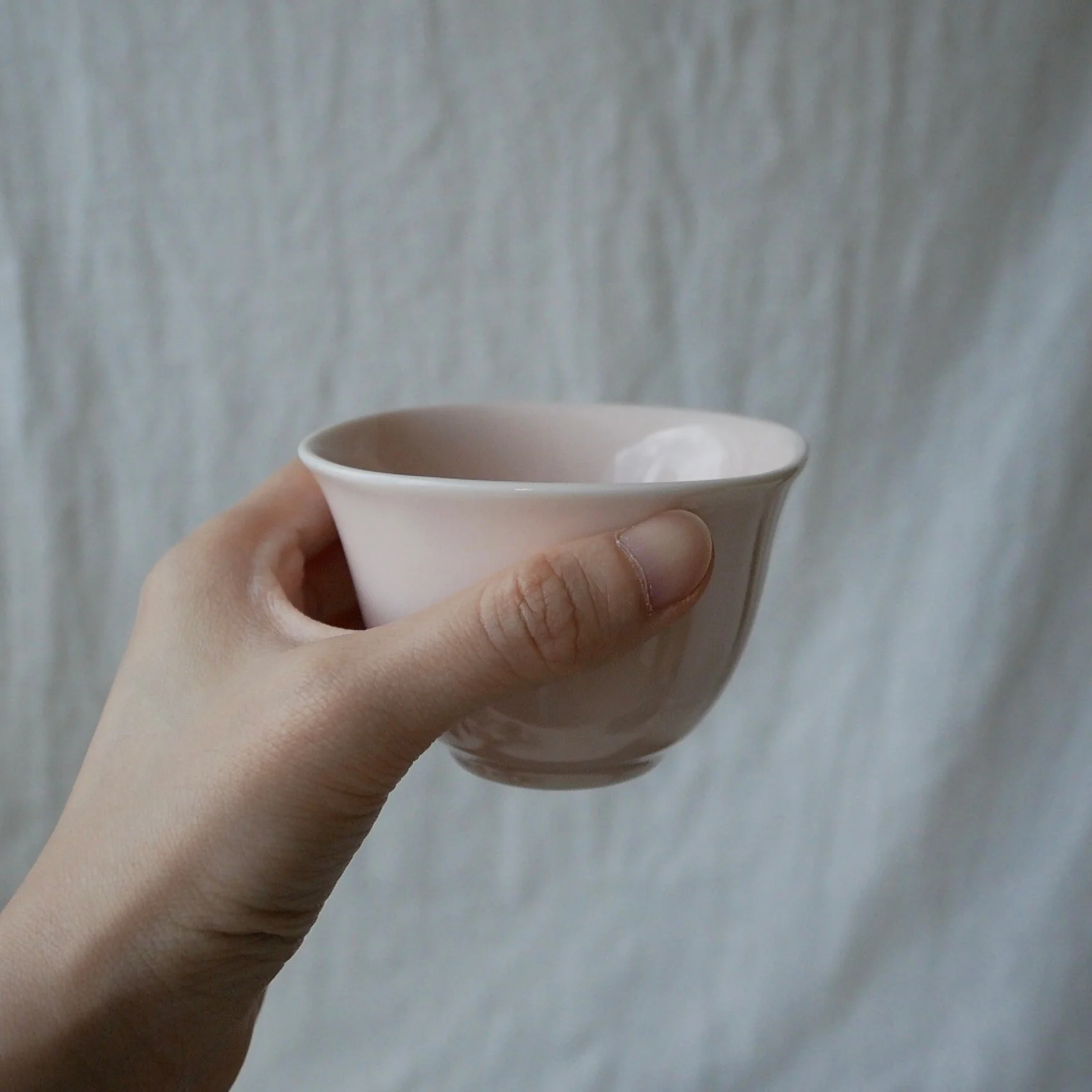 Yamani - Miyama Tableware: Sakura Sencha Tea Cup Pink - Image 2