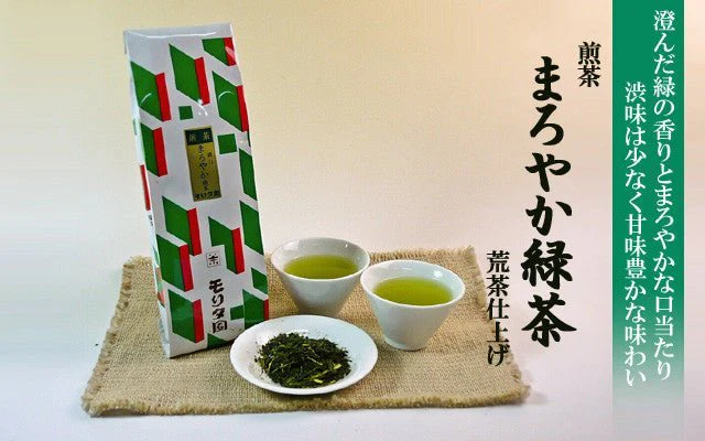 #0919.S2 Morita Tea Shop: Maroyaka, Fukamushi Aracha Green Tea まろやか緑茶 - Image 2