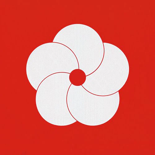 Musubi Furoshiki - Hare Tsutsumi - Shochikubai Red 70 cm