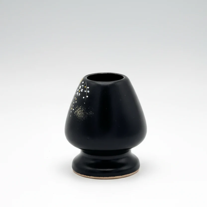 Nagomi: Chasen Holder, Bamboo Whisk Stand (Moonlit Night with Cherry Blossoms, 桜月夜) - Image 2