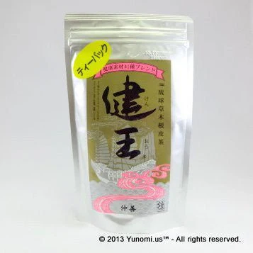 #0530.P3 Nakazen: Okinawa Health King, Blended Herbal Tea Bags 健王 琉球草木根皮茶ティーバッグ - Image 2