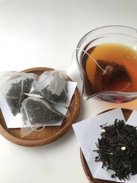#0060.S5 NaturaliTea (Tea Seven): Organic Black Tea with Green Mikan Citrus 青みかん入り有機和紅茶テイーバッグ - Image 3