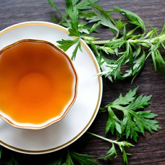 #0753.T2 Naturally Grown Tokushima Prefecture Yomogi-cha (Japanese mugwort herbal tea) - Image 3