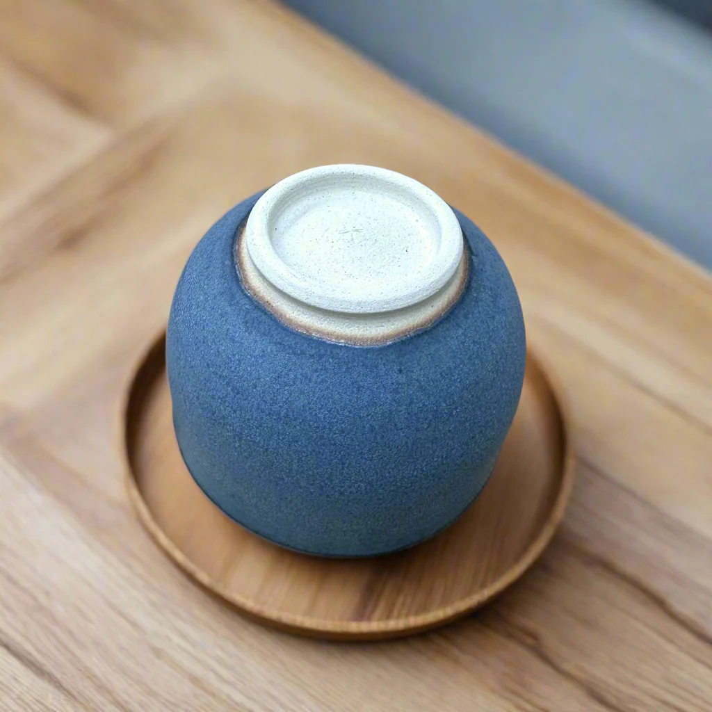 Oiso Studio: Sea Blue Matcha Bowl - Image 2