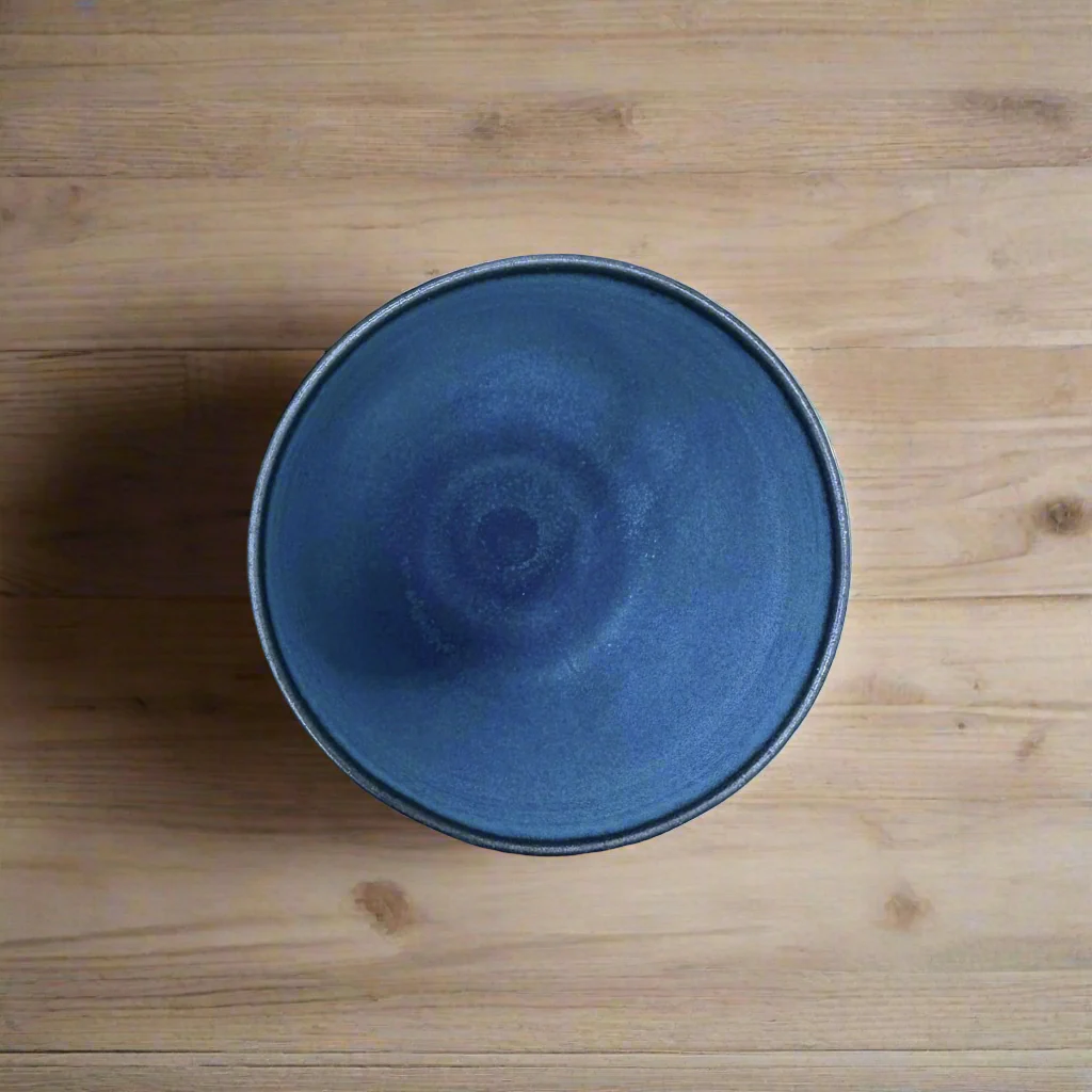 Oiso Studio: Sea Blue Matcha Bowl - Image 3