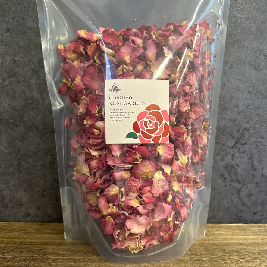 #0554.S4 Okuizumo Rose Garden: Rose Petal Herbal Tea (Apple Rose Cultivar) - Image 3