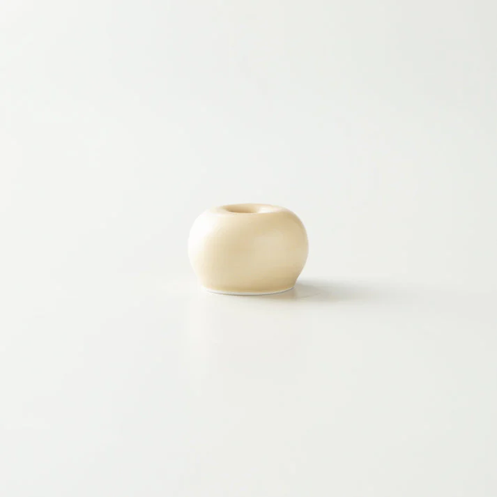 Origami Tea - Modern Whisk Stand, Beige 茶筅立てベージュ - Image 3