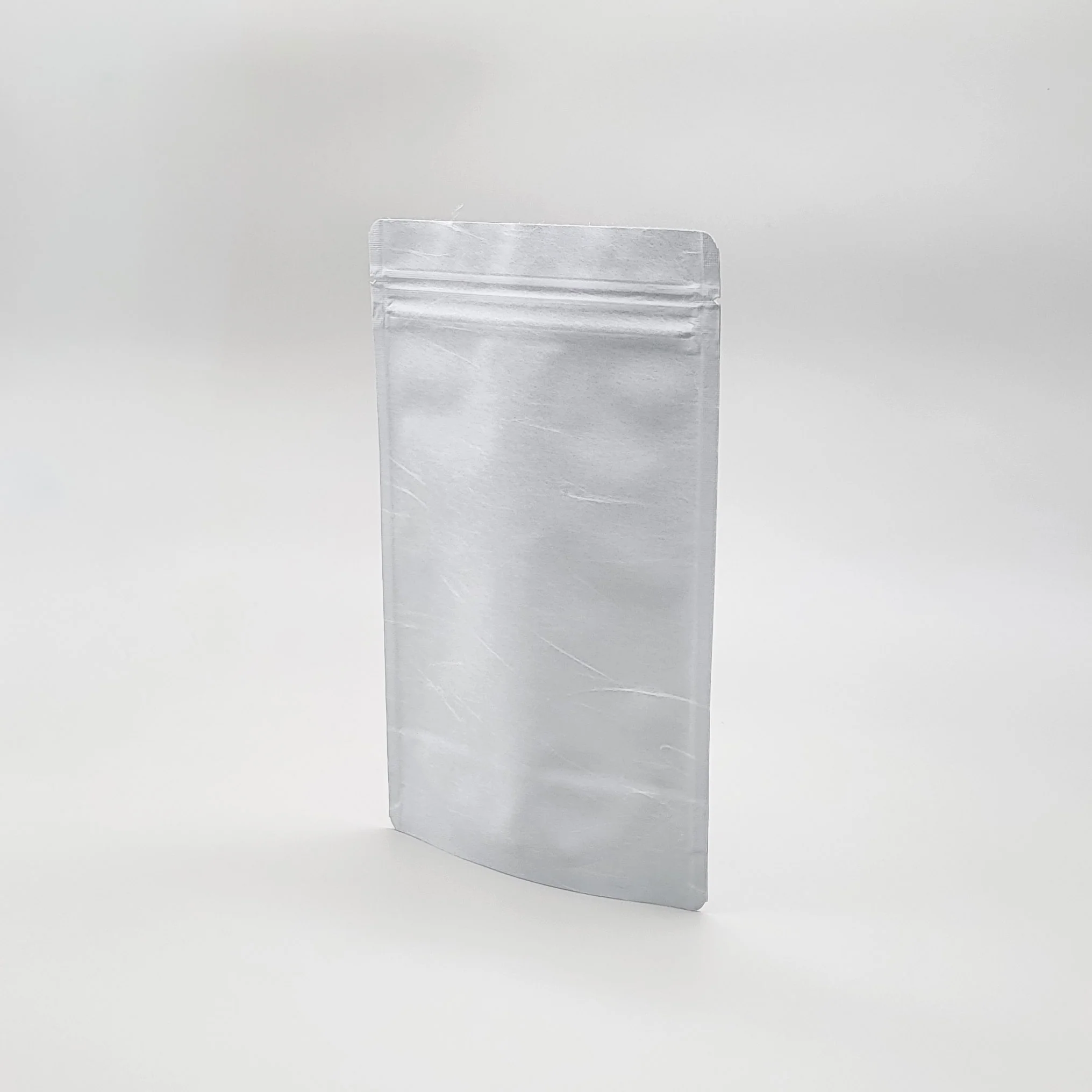 Resealable stand bag (white, Japanese unryu washi paper) - Image 2