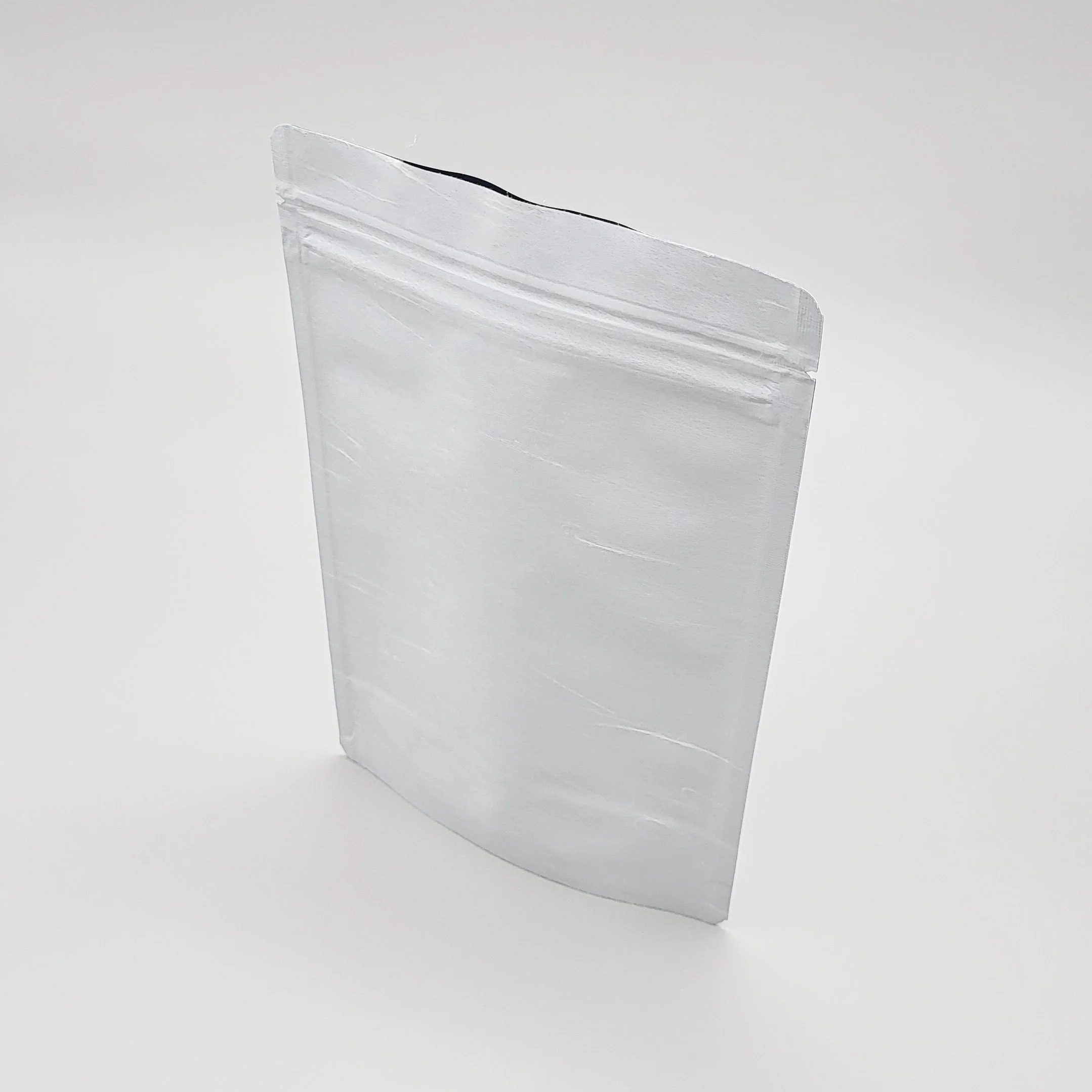 Resealable stand bag (white, Japanese unryu washi paper) - Image 3