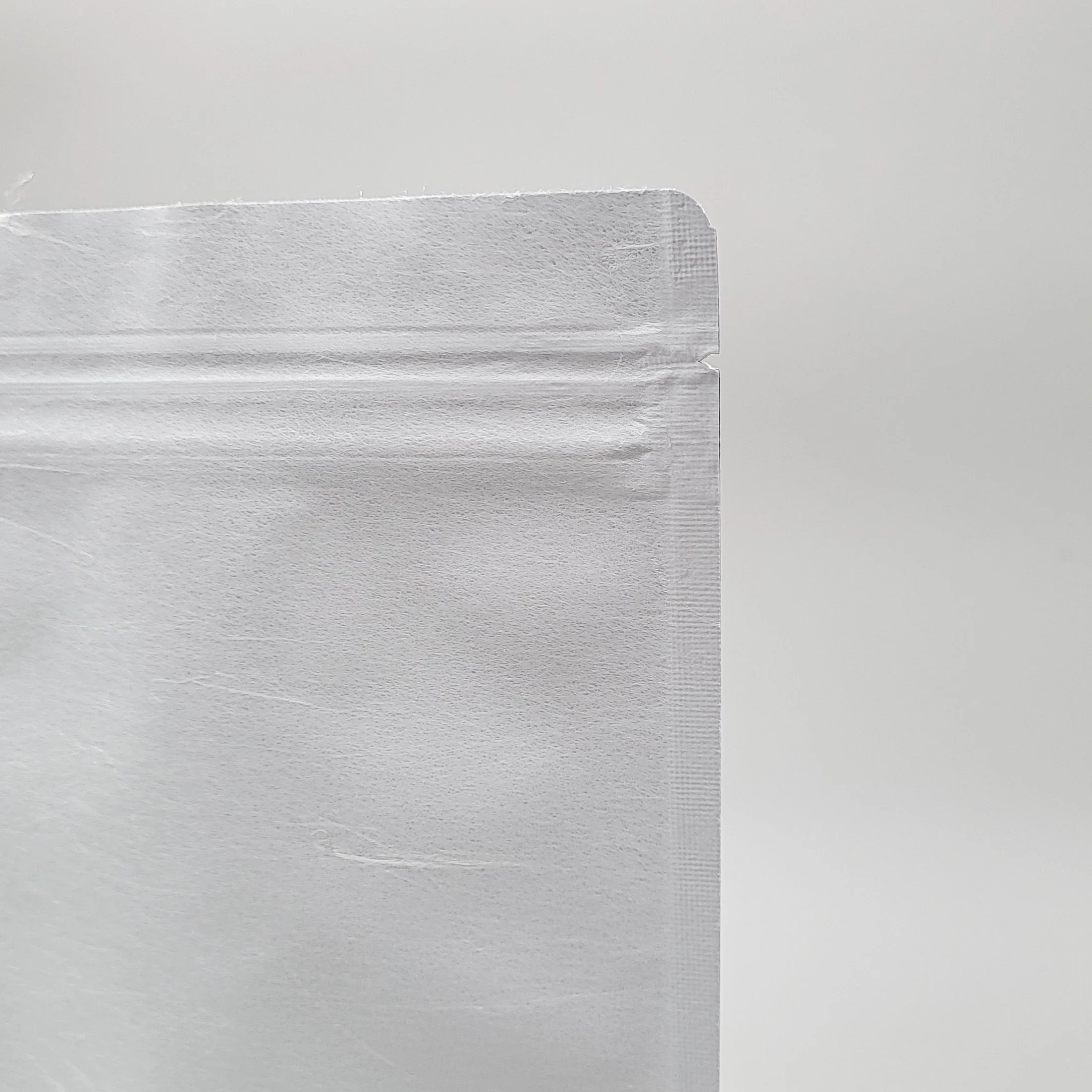 Resealable stand bag (white, Japanese unryu washi paper) - Image 5