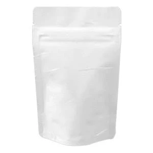 Resealable stand bag (white, Japanese unryu washi paper) - Image 6