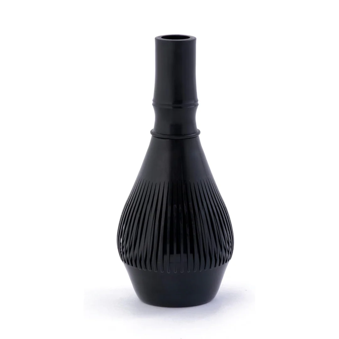 Resin Matcha Tea Whisk with holder (black/green/brown/beige) - Image 9